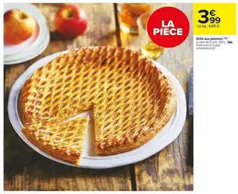 Carrefour Market Grillé aux pommes offre