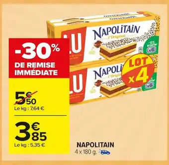Carrefour Market Napolitain offre