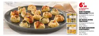 Super U MINI PANIERS FEUILLETÉS (3)***/**** offre