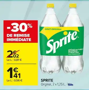 Carrefour Market Sprite sprite offre