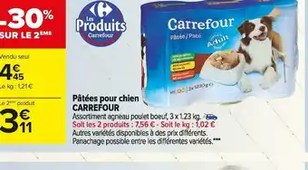 Carrefour Market Carrefour pâtées pour chien offre