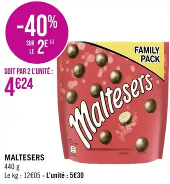 Géant Casino MALTESERS offre