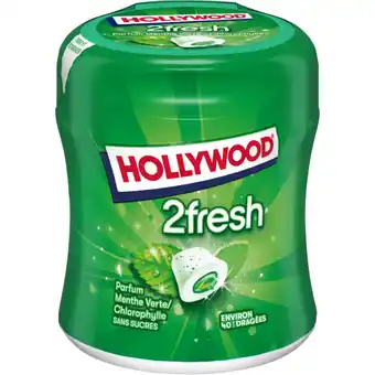 HOLLYWOOD Chewing-gum 2fresh sans sucres