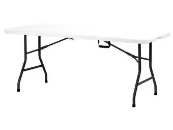 Weldom Table de repas rectangulaire pliante, 6 personnes offre