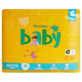 Auchan Culottes Auchan Baby offre