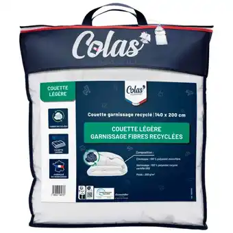 Auchan Couette Légère Colas Normand offre