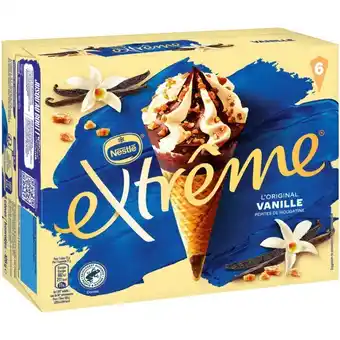 Auchan 2 + 1 Offert Au Choix Sur La Gamme Des Cônes Extreme offre