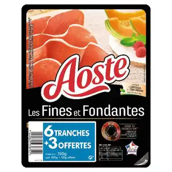 Auchan Les Fines Et Fondantes Aoste offre