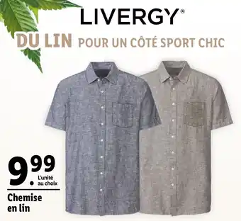 Chemise en lin