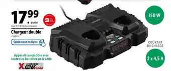 Lidl Chargeur double offre