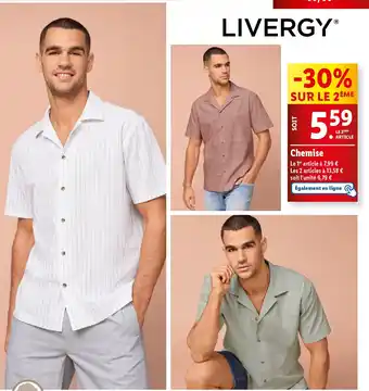 Lidl Chemise offre