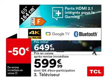BUT Téléviseur offre