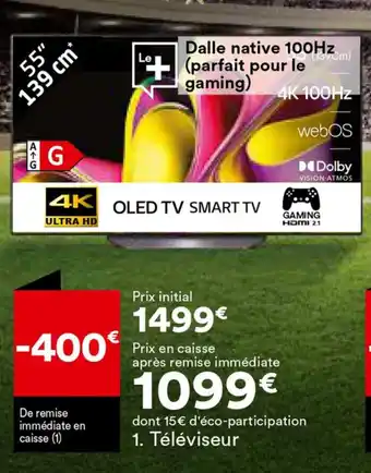 BUT Téléviseur offre