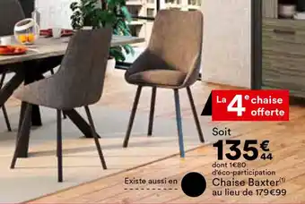 BUT Chaise Baxter (1) offre