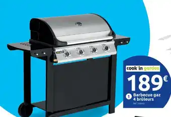 Mr Bricolage Barbecue gaz 4 brûleurs offre