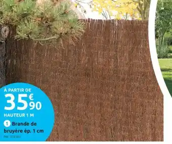 Mr Bricolage Brande de bruyère ép. 1 cm offre
