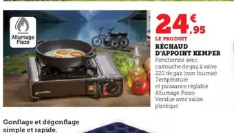 Hyper U RÉCHAUD D'APPOINT KEMPER offre