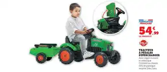 Hyper U TRACTEUR À PÉDALES SUPERCHARGER offre
