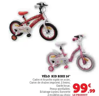 Hyper U VÉLO KID BIKE 14" offre