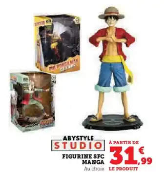 Hyper U FIGURINE SFC MANGA offre