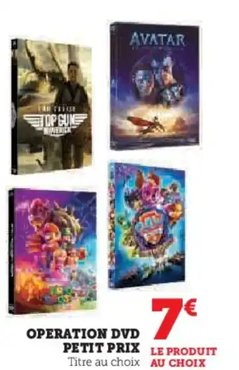 Hyper U OPERATION DVD PETIT PRIX offre
