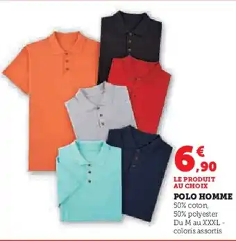 Hyper U POLO HOMME offre