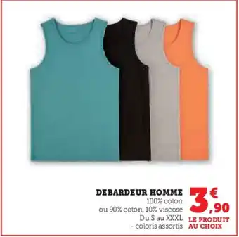 Hyper U DEBARDEUR HOMME offre
