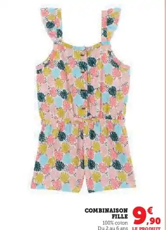 Hyper U COMBINAISON FILLE offre