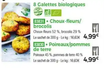 Thiriet 8 Galettes biologiques offre