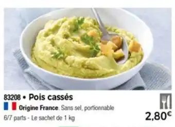 Thiriet Pois cassés offre