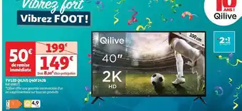 Auchan Qilive - tv led q40f242b offre