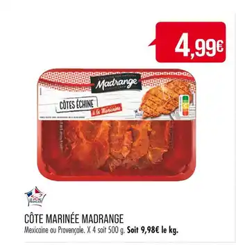 Match MADRANGE CÔTE MARINÉE offre