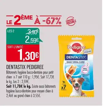 Match PEDIGREE DENTASTIX offre