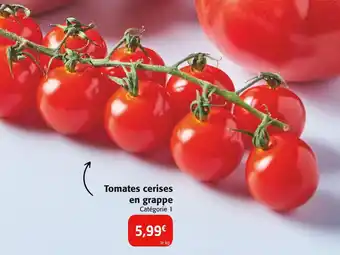 Colruyt Tomates cerises en grappe offre