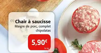 Colruyt Chair à saucisse offre