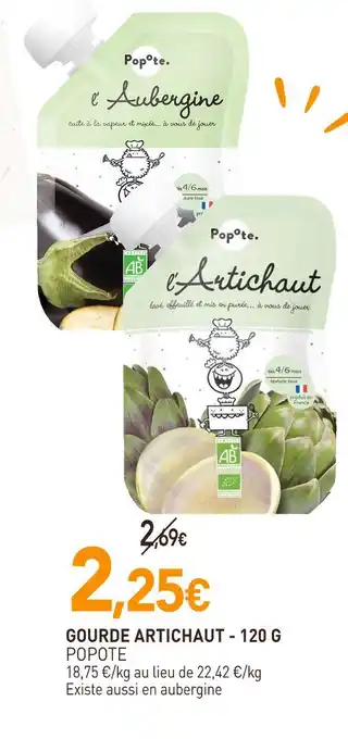 POPOTE GOURDE ARTICHAUT