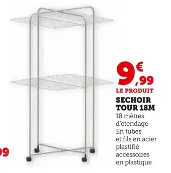 Super U SECHOIR TOUR 18M offre