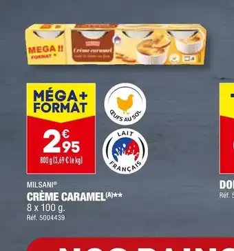 ALDI MILSANI CRÈME CARAMEL offre