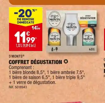 ALDI 3 MONTS COFFRET DÉGUSTATION offre