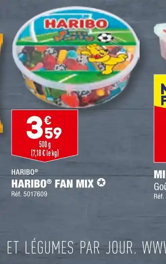 ALDI HARIBO HARIBO FAN MIX offre