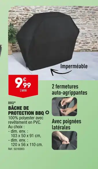 ALDI BBQ BÂCHE DE PROTECTION BBQ offre