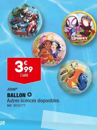 ALDI JOHN BALLON offre