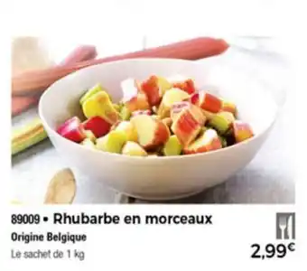 Thiriet Rhubarbe en morceaux offre