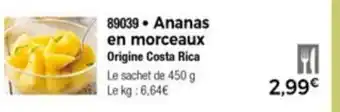 Thiriet Ananas en morceaux offre