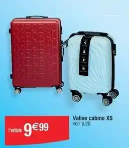 Cora x Carrefour Valise offre