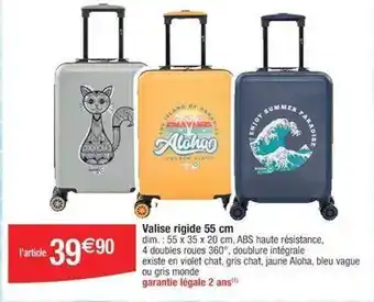 Cora x Carrefour Valise offre