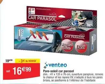 Cora x Carrefour Pare-soleil pour voiture offre