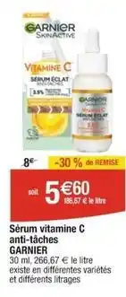 Cora x Carrefour Garnier offre