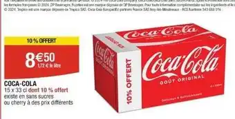 Cora x Carrefour Coca-cola offre