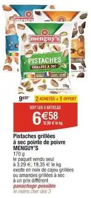 Cora x Carrefour Pistaches offre